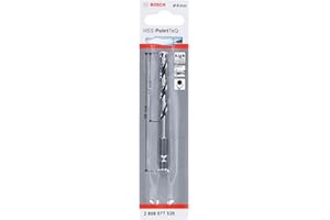 Bosch Professional Brocas de vástago hexagonal PointTeQ, para metal, diámetro: 6 mm, vástago hexagonal de ¼", accesorios para taladro de impacto y taladro atornillador