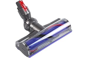 TAGFEU Spazzola Motorizzata Azionamento Diretto Compatibile con Dyson V7 V8 V10 V11 V15, Adatto per tappeti e pavimenti duri Pezzo di ricambio 967483-04