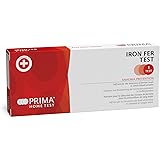 PRIMA Home Test - Test Ferro - Ferritina e Anemia da Carenza di Ferro (1 Test) - Qualità Svizzera