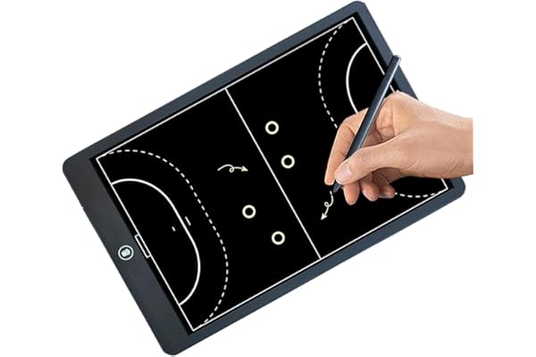 Tablette D'écriture LCD – Tableau De Tactiques De Handball, Bloc-notes LCD, Tablette D'écriture LCD Pour Adultes | Équipement D'entraînement De Ballon D'eau Sans Papier Réutilisable, Tablette D'écritu