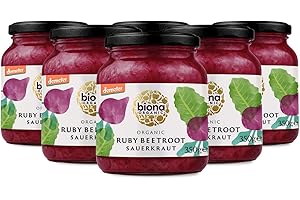 Biona Demeter Organic Sauerkraut Ruby Red 350g - Pack of 6