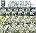 Produktbild FIFA 365 2018 Argentinien Full Team Set - 18 Karten inklusive all 6 FOLIE KARTEN - Panini Adrenalyn XL