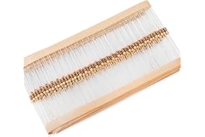 Innfeeltech 300 Pcs 1/4W 5% Tolerance 100 Ohm Carbon Film Resistor Resistance for DIY Project and Experiments