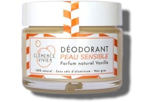 Clémence & Vivien Déodorant Crème Vanille 50 g