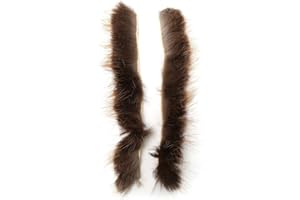 ‎ZERONE Zerone Bogenschießen Recurve Bow Otter, Saiten Schalldämpfer Beaver Hair Bowstring Dämpfung, Stoffdämpfer für Jagdschießen