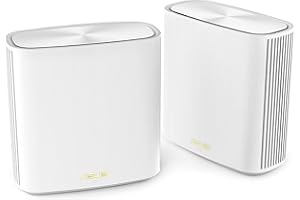 ASUS ZenWiFi XD6 AX5400 Sistema Mesh ZenWiFi WiFi 6 AX5400 Dual-band, Copertura fino a 500 mq, Confezione da 2 pezzi, bianco