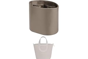 XYJG Jedwabny organizer do torby, wkładka pasuje do Hermes In The Loop, 18/23 torby, luksusowy organizer do torebki i wkładka do modelowania torby (Intheloop23, szary Etoupe)