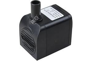BACOENG Mini Pompe Aquarium, 600L/H Pompe a Eau Submersible Pompe Fontaine pour Étang Fish Tank, 8W