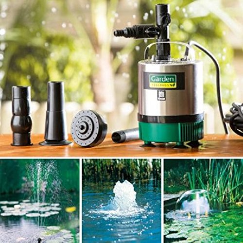 Garden Feelings®Springbrunnenpumpe Teichpumpe Pumpe GS Geprüfte Sicherheit Neu - 2