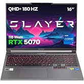 Game Garage Slayer X7T-5070 C7 Intel Core i7 14650HX 16GB RAM 1TB SSD RTX5070 16" QHD+ 180Hz IPS FreeDOS Player Laptop