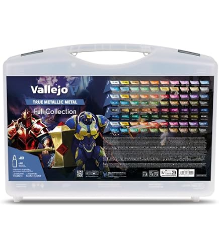 Vallejo Peinture Acrylique Model Color 70254 Valise combinée 80x18ml