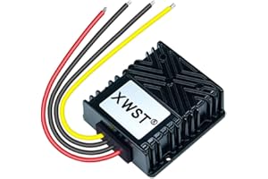 XWST Schwarze Schale DC 12V auf 24V Spannungswandler 10A 240W Auto Netzteil Wandler Konverter Transformator Trafo Adapter DC 10-23V Breit Eingang