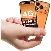ZOKOE Mini Smartphone, Liberado 4G, Pantalla 3,88 pulgadas, Android 12, Bater&iacute;a 1950mAh, Tel&eacute;fono para Ni&ntilde;os y Estudiantes, D