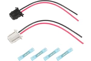 GNXfixt 2x Conectores de enchufe para Mito Berlingo C4 Picasso Jumpy Doblo Grande Punto Linea 500 Panda 2 Corsa D Partner 2 Expert 6441.CE (Durchmesser 2,5mm, Außenhaut 3,8mm)