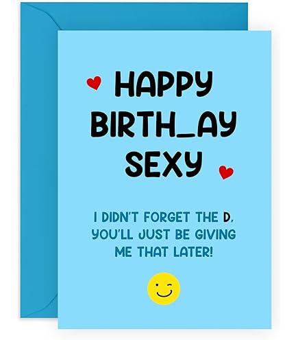 Carte D'anniversaire Amusante - Love You With All My Bum - Cadeau
