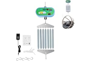 Poyujkyhr Elektrische Babyschaukel Controller Tragfähigkeit 20Kg Federwiege Motor mit Timer Hängende 7-Feder Federwiegenmotor Lautstärke und Geschwindigkeit Einstellbar Electric Federwiege Baby