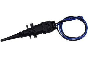 JUMBO AUTO PARTS New Exterior Outdoor esterno aria sensore temperatura ambientale e filo connettore 61138365340, 61130005199,65816 – 905133 per Bmws Minis