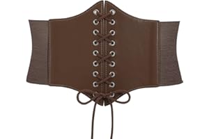 RHZXD Damen Korsett Gürtel, Elastischen Breiten Band Schnürkorsett, Damen Corset Belt, Gürtel HüftgurtWaist Trainer, Taillenformer für Damen