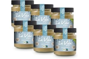 Brinkers La Vida Vegan Haselnuss Weiß | 6 x 200g | Cremiger weißer Nussaufstrich | Glutenfrei & Vegan
