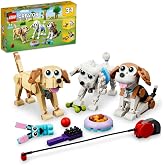 LEGO Creator Sevimli K&ouml;pekler 31137-7 Yaş ve &Uuml;zeri &Ccedil;ocuklar İ&ccedil;in Beagle, Poodle ve Labrador Modelleri İ&ccedil;eren Yaratıcı Oyuncak