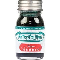 Jacques Herbin 15035JT - Un flacon d'encre pailletée d'or 1670 pour