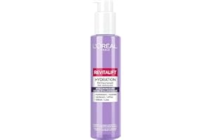 ‎L'OREAL PARIS L'Oréal Paris Hydration Reinigungsgel für Frauen: für gereinigte und frische Haut & aufpolsternd mit purer Hyaluronsäure und Salicylsäure, Revitalift Filler, 1x 150ml