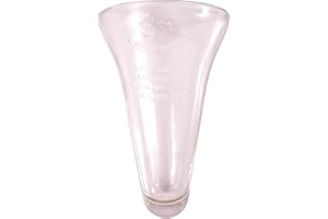 degawo Ersatzglas für Regenmesser Niederschlagsmesser Dickes Glas mit Skala