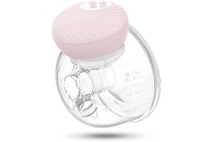 KIINDE Elektrische Milchpumpe, Milchpumpe Elektrisch Tragbar mit 3 Modi und 30 Stufen Saugen, Freihändig & Geräuscharm Milchpumpe mit Memory Funktion