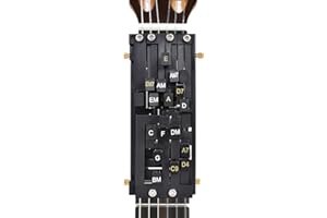 DOKENO Gitarren Akkord Trainer, Guitar Chord Presser, Gitarren Akkordwechsler Werkzeugset, Gitarren-Akkorddrücker, Guitar Aid Chord Trainer, Gitarren Lehrhilfen, für Gitarrenliebhaber Anfänger