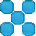 Childrens Kids Small Mixing Tray 70x70cm Plastic Tuff Spot Messy Play Tray Builder Equipment Sand Pool Pit Water Game Garden Beach For Home Cement Mortar Mixing Spot Board Made in Uk (5, Sky Blue)