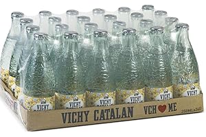 VICHY CATALAN Vichy Catalán Agua Mineral con Gas botella cristal 250 ml. - [Pack 24]