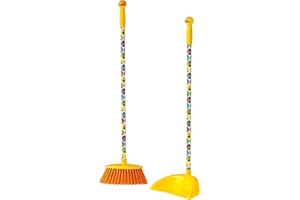 Vigar - Kids | Set de Barrer con Escoba y Recogedor Infantil Ducks