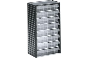 Treston Kleinteilemagazin 556-3, BxTxH 310x180x550 mm