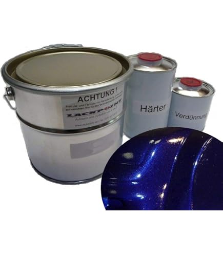 Vernice Spray Per Auto Opel 157 - Starsilber 3 Metallic | Base + Trasparente | 400ml | Made In Germany