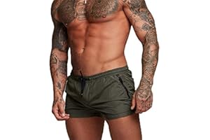 EDOTON Bañador para Hombre, Pantalones Cortos Impermeables Pantalones Cortos de Surf Pantalones de Natación