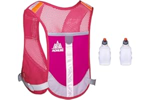 Achsoo Ultralight Reflective Running Vest Backpack Marathon Hiking Bags Hydration Pack Outdoor Sport Bag Cycling Pack