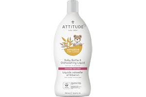 ATTITUDE attititude empfindliche Haut Baby natur Flasche und Geschirrspülmittel
