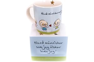 Herregud & Co Mugg Människor jag älskar