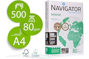 Navigator Universal – A4, 80 g/m², 500 feuilles, blanc