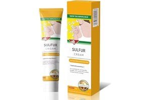 VNEUOL Antifungal Cream, Sulfur Sulphur Ointment,Relieves Itchy Skin, Anti Itch Creams, Suitable for People with Various Skin Types