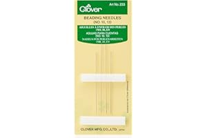CLOVER Beading Hand Needles-Size 10/13 4/Pkg