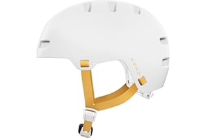 ABUS XOXO Bike Helmet - city Helmet in Skater look - Helmet for Skateboard, Bike, scooter - with Optimised chin pad - for Teenagers and Adults