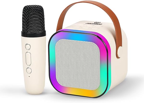 Wembley Rechargeable Karaoke Mic with Speaker for Singing | Wireless Mini…