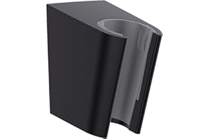 hansgrohe Uchwyt prysznicowy Porter S, uchwyt prysznicowy, czarny matowy