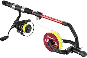 Piscifun Speed X Angelschnurspule mit Abwicklungsfunktion, kein Verdrehen der Schnur mit verstellbarem Aluminiumgriff für Spinnrolle, Köderrolle und Spincast-Rolle