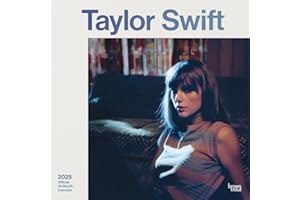 BROWNTROUT 2025 Calendar Taylor Swift Month to View Square Calendar Official Product