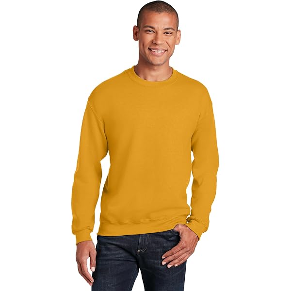 Sweat-shirt Homme Col Rond TICTEX - 50% Coton 50% Polyester, Tailles S à 5XL, Uni