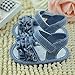 DEHANG Baby Girls Toddler Jean Sandal Shoes Little Kid Indoor Shoes Blue 9-12 Month