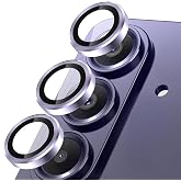 PSR Aksesuar Samsung Galaxy S26/ S26 Plus ile Uyumlu Safir Kamera Lens Koruyucu, Parmak İzi Bırakmayan, HD Şeffaf, &Ccedil;izilmeye 
