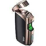 VVAY Lichtbogen Feuerzeug, Elektro Plasma Arc Sturmfeuerzeug USB Wiederaufladbar, Flammenloses Windfestes, E Feuerzeug (Schwa